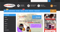 Desktop Screenshot of nutrimax.be